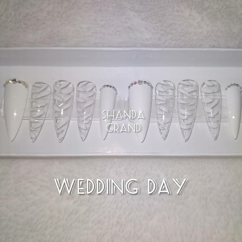 Lux Press-On Nails (Stiletto Shape)